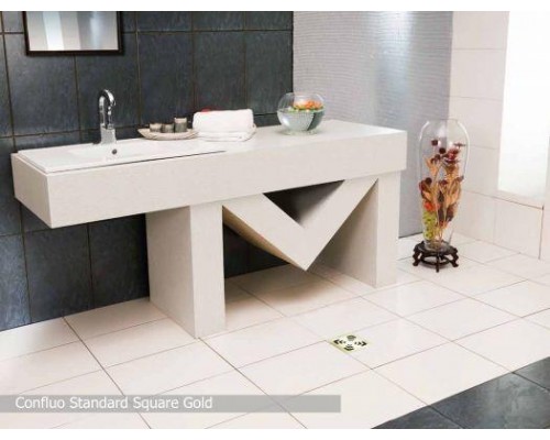 Точечный трап Pestan Confluo Standard Square 3 Gold, 13000138