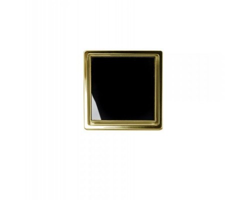 Точечный трап Pestan Confluo Standard Vertical Black Glass Gold, 13000166