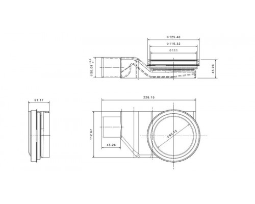 Душевой лоток Pestan Confluo Premium White Glass Line 300, 13000280