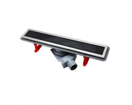Душевой лоток Pestan Confluo Premium Black Glass Line 550, 13000292