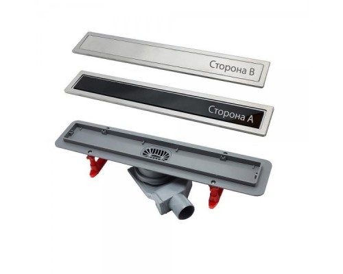 Душевой лоток Pestan Confluo Premium Black Glass Line 550, 13000292