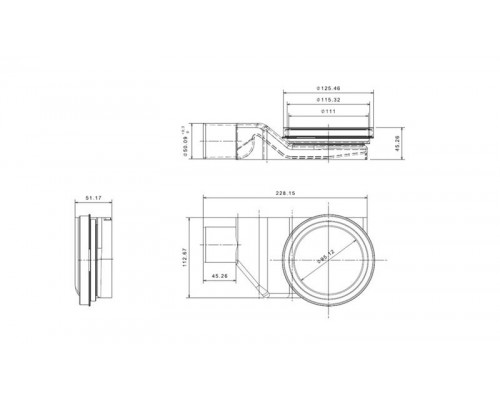 Душевой лоток Pestan Confluo Frameless Line 650 13701231