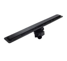 Душевой трап линейный 2в1 Pestan Confluo Frameless Line 550 MATTE BLACK