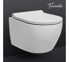 Унитаз подвесной Pestan Fluenta 49x35,5 Turbo 360° с пневмокрышкой