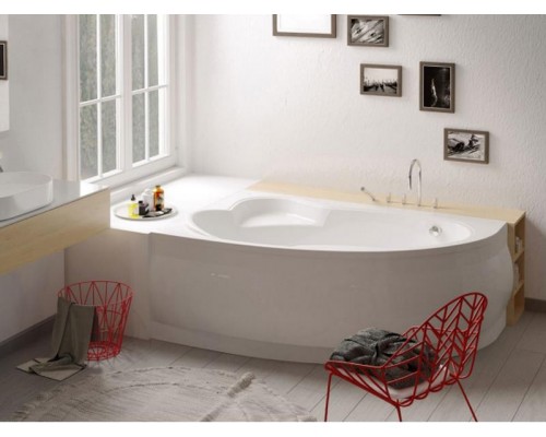 Ванна акриловая Poolspa Europa 165x105 L с ножками
