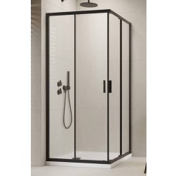 Душевой уголок Radaway Alienta C 90 x 90 см, стекло прозрачное, профиль черный, 10239090-54-01