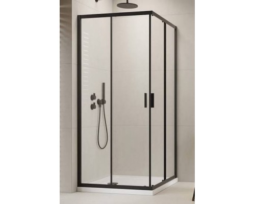 Душевой уголок Radaway Alienta C 80 x 80 см, стекло прозрачное, профиль черный, 10238080-54-01