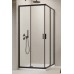 Душевой уголок Radaway Alienta C 80 x 80 см, стекло прозрачное, профиль черный, 10238080-54-01