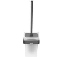 Держатель для туалетной щётки (стекло) TD 410.20 черный