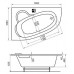 Ванна акриловая Ravak ASYMMETRIC 160x105 L белая C461000000