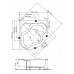 Ванна акриловая Ravak GENTIANA 150 x150 белая CG01000000