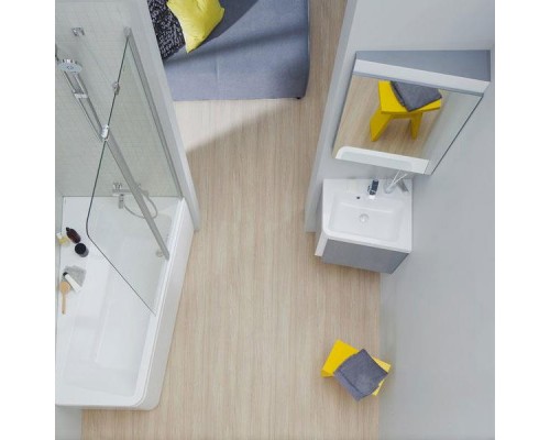 Зеркало 10° 550 L серый