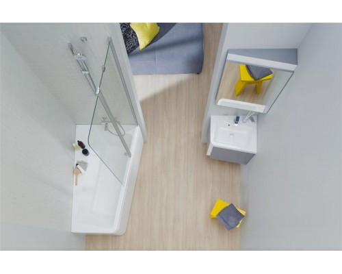 Зеркало 10° 650 R серый