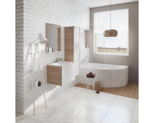 Зеркало ROSA II 760 белое