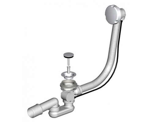 Сточный комплект хром