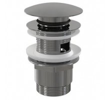 Слив для умывальника ClickClack короткий хром Слив для умывальника ClickClack короткий хром