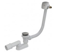 Сточный комплект с заполнением переливом Click Clack хром Сточный комплект с заполнением переливом Click Clack хром