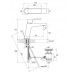 Смеситель для умывальника Ravak CL 011,00, X070081