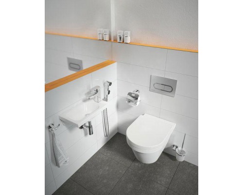 Смеситель для умывальника с гигиеническим душем Ravak хром X070092