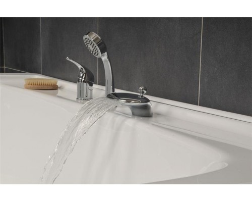 Врезной каскадный смеситель для ванны с душем Ravak Rosa RS 025,00, X07P003
