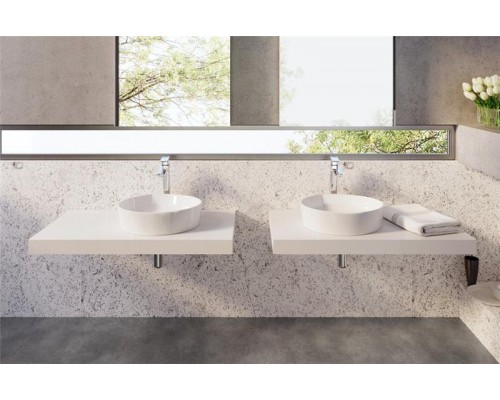 Умывальник литой мрамор Ravak MOON 3 без перелива