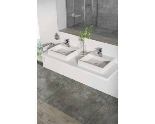 Умывальник литой мрамор Ravak NATURAL 50x45 без перелива