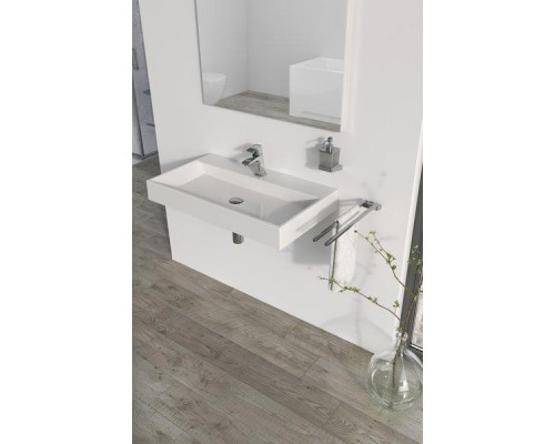 Умывальник литой мрамор Ravak NATURAL 80x45 без перелива