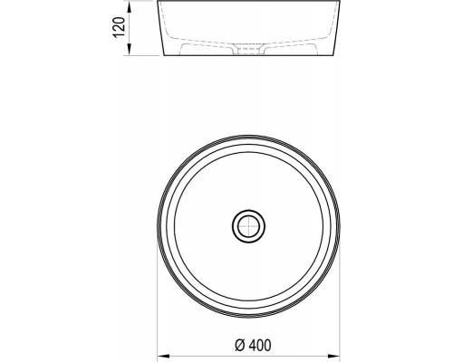 Умывальник керамический белый Ravak UNI 400 XJX01140001