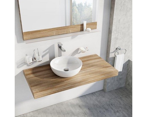 Умывальник керамический белый Ravak UNI 400 B SLIM (тонкий край)