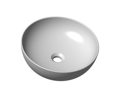 Умывальник керамический белый Ravak UNI 400 B SLIM (тонкий край)