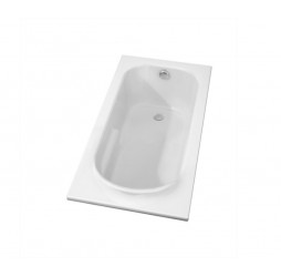 Акриловая ванна прямоугольная Riho Columbia 160 x 70 x 43.5 cm, белый, B001001005