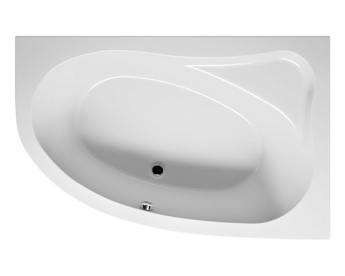 Акриловая ванна асимметричная Riho Aryl 110 x 170 x 46.5 cm L, белый, B018001005