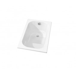 Акриловая ванна прямоугольная Riho Lugo 70 x 120 x 43 cm, белый, B149001005