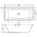 Riho ванна прямоугольная Still Square 180x80 белая B099001005