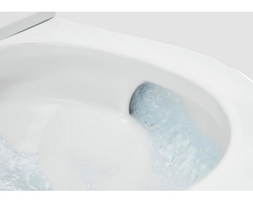 Унитаз подвесной Roca Optica Rimless® Vortex, пневмокрышка, 7346V13000 + 7801F72001