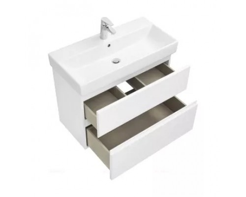 Roca тумба под умывальник OLETA под умывальник 760х374х548, с 2 ящиками, белый матовый