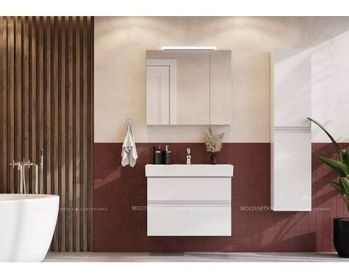 Roca тумба под умывальник OLETA под умывальник 760х374х548, с 2 ящиками, белый матовый