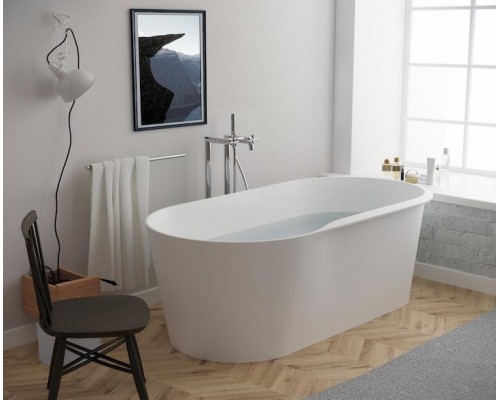 Каменная отдельностоящая ванна Roca Raina 159x79 A248466000
