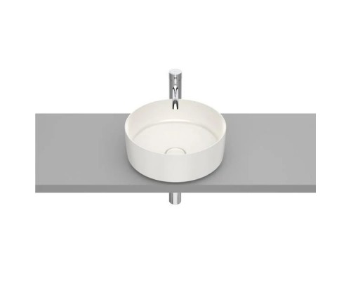 Раковина накладная Roca Inspira Round 37x37, бежевый, A327523650