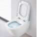 Унитаз подвесной Roca Gap Clean Rim 35x54, безободковый, 34647L000 с крышкой SoftClose 80147200B Supralit