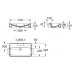 Умывальник накладной Roca Diverta 75x44, 7327110000