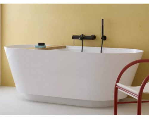 Ванна отдельностоящая Roca Tura 170x75 Stonex® с сифоном click-clack A248671000