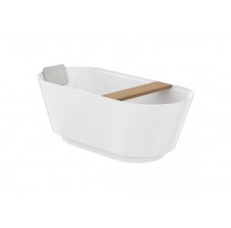 Ванна отдельностоящая Roca Tura 170x75 Stonex® с сифоном click-clack A248671000