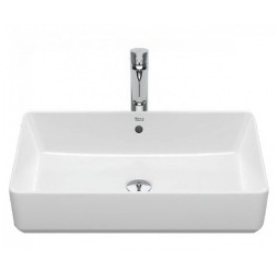 Умывальник накладной керамический Roca Gap Square 60x37 см