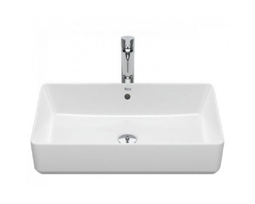 Умывальник накладной керамический Roca Gap Square 60x37 см