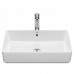 Умывальник накладной керамический Roca Gap Square 60x37 см