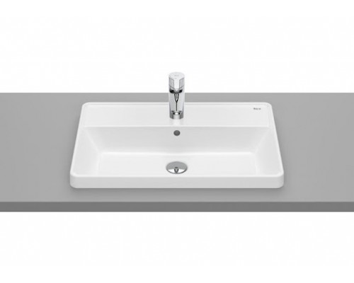 Раковина Roca Gap Square 60x39 врезная керамика белая | A3270YA000