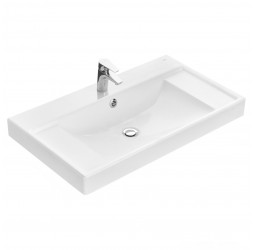 ROCA ZRU9307562 ONA раковина мебельная 800х460x132 мм из композитного материала, белый (ГРУЗИТЬ ТОЛЬКО С МЕБЕЛЬЮ)