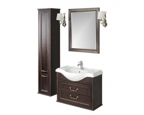 Колонна America Evolution W, левая дуб тёмный