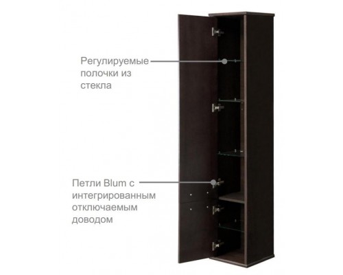 Колонна America Evolution W, правая дуб светлый